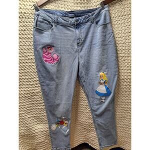 Women's Alice in Wonderland Light Jeans